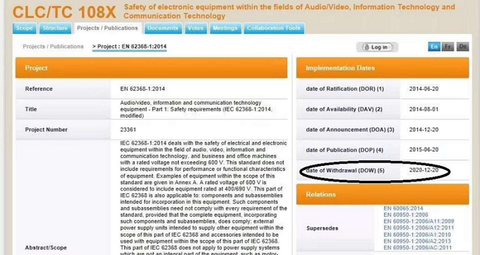 �W�ˏ��ƌ�ʩEN 62368-1:2014����-1